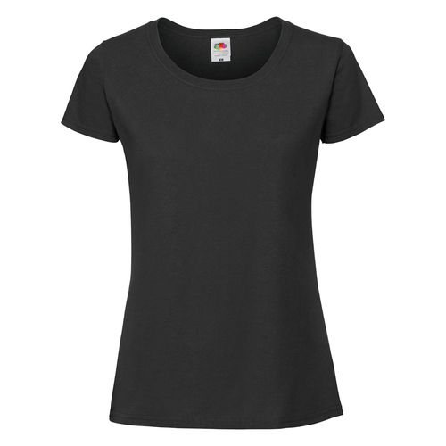 RINGSPUN PREMIUM T LADY-FIT ID1303 ΜΑΥΡΟ